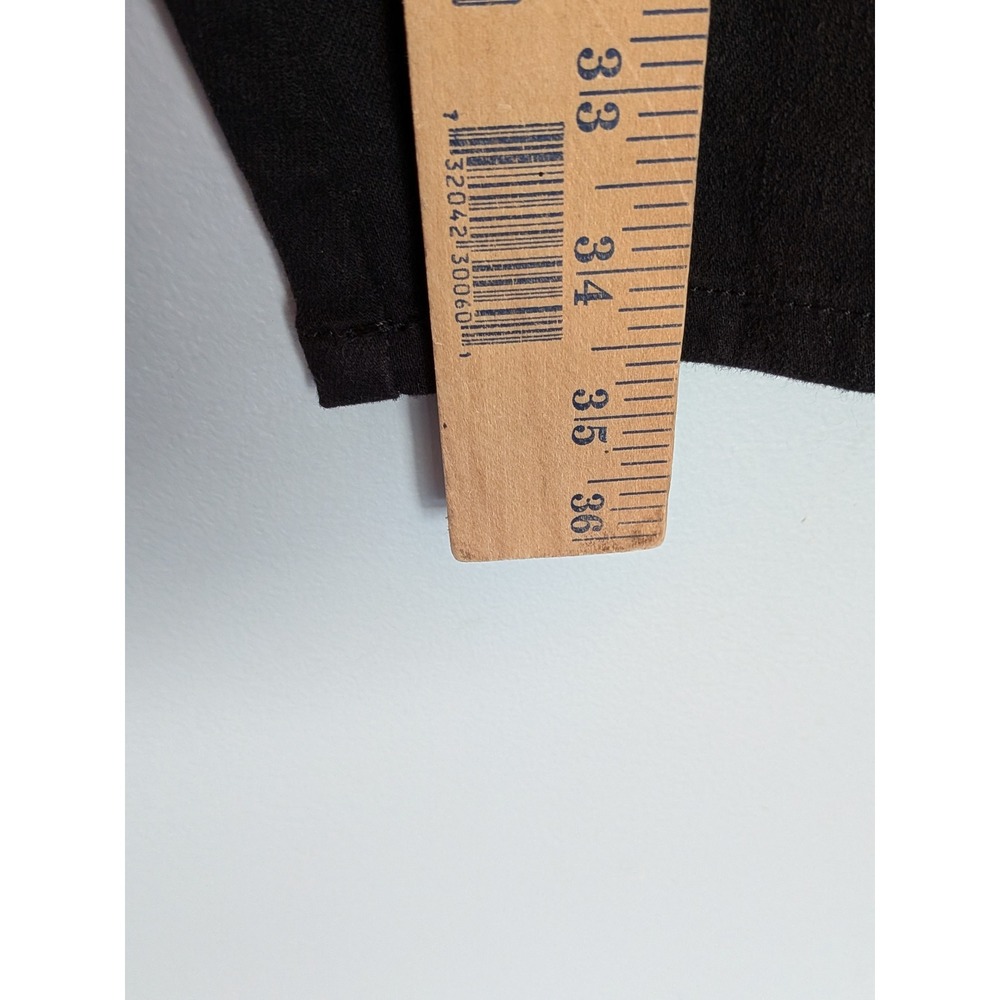 Time and Tru Womens Black High Rise Capri (NWT)Pull On Stretch Pants Size 18W - Picture 5 of 7